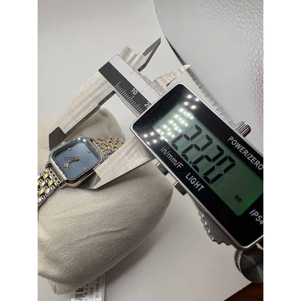 Olivia Burton Women's Grosvenor Mini Two-Tone Bracelet Watch, 20mm - Picture 8 of 13